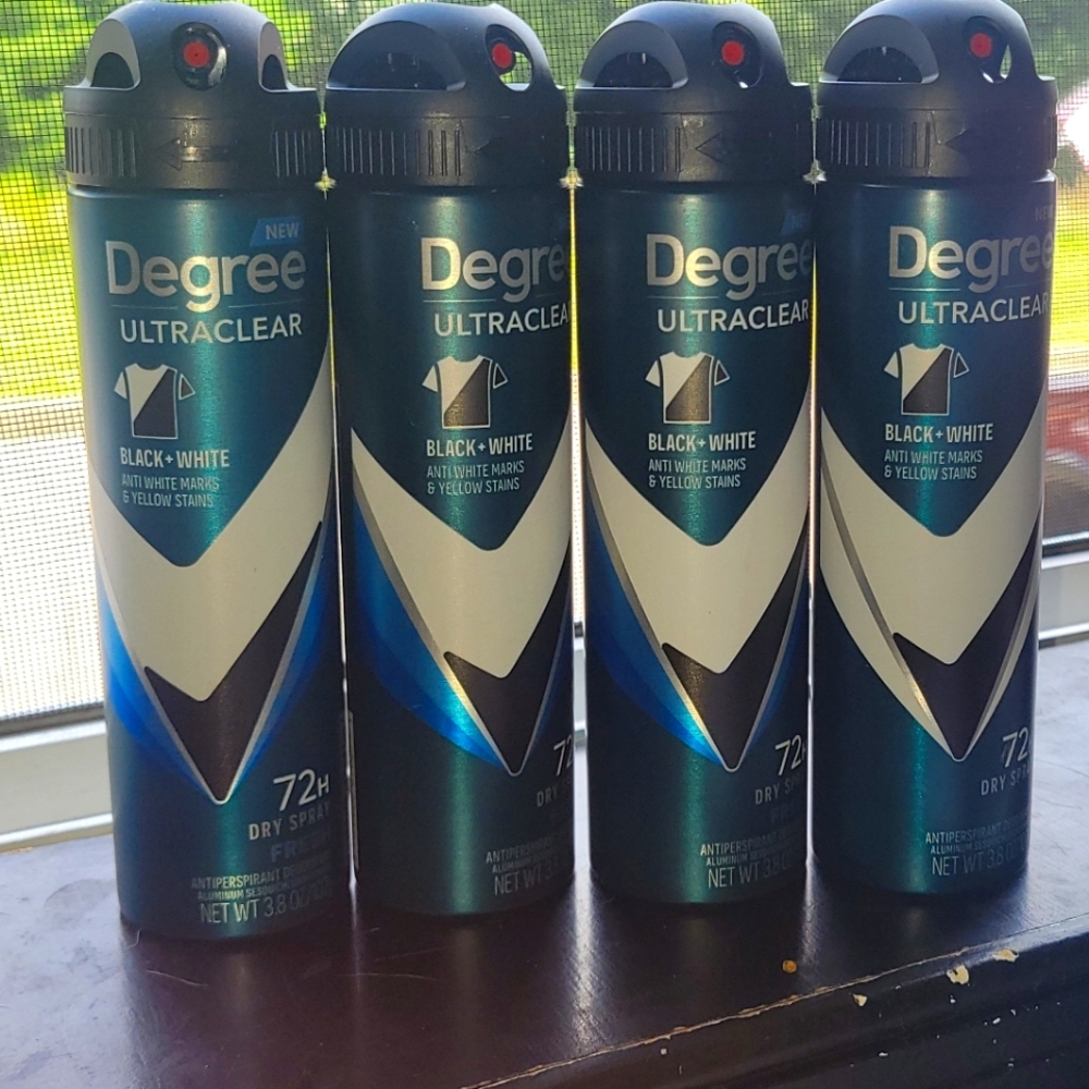 Degree spray deodorant